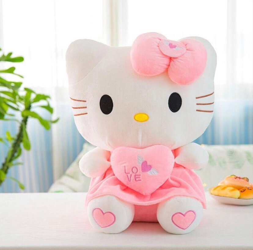 Мягкая игрушка hello kitty кошка для детей Хелло Китти 25см