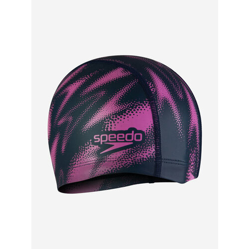 фото Шапочка для плавания speedo boom ultra pace cap, navy/purple