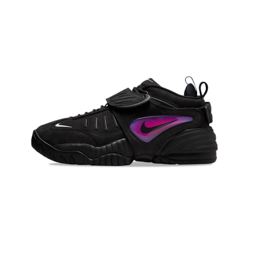 фото Кроссовки nike, полнота 10, размер 8.5us, фиолетовый, черный