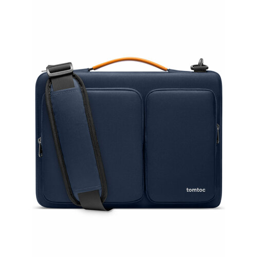 Tomtoc Laptop сумка Defender-A42 Laptop Shoulder Briefcase 15 Navy Blue