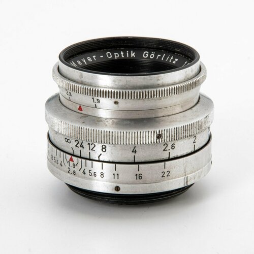 Объектив Primoplan 11 958 резьба М42 Meyer Grlitz в оригинальной коробочке металл 2097300₽