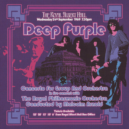 Виниловая пластинка Deep Purple: Concerto For Group & Orchestra (180g) (2002 Remix / Remaster). 3 LP deep purple concerto for group