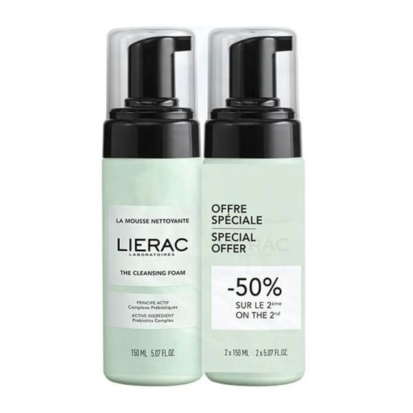 Картинки Lierac Cleansing Foam Очищающая пенка для лица 150 мл 2 шт