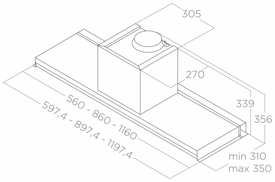 Встраиваемая вытяжка Elica - фото №5
