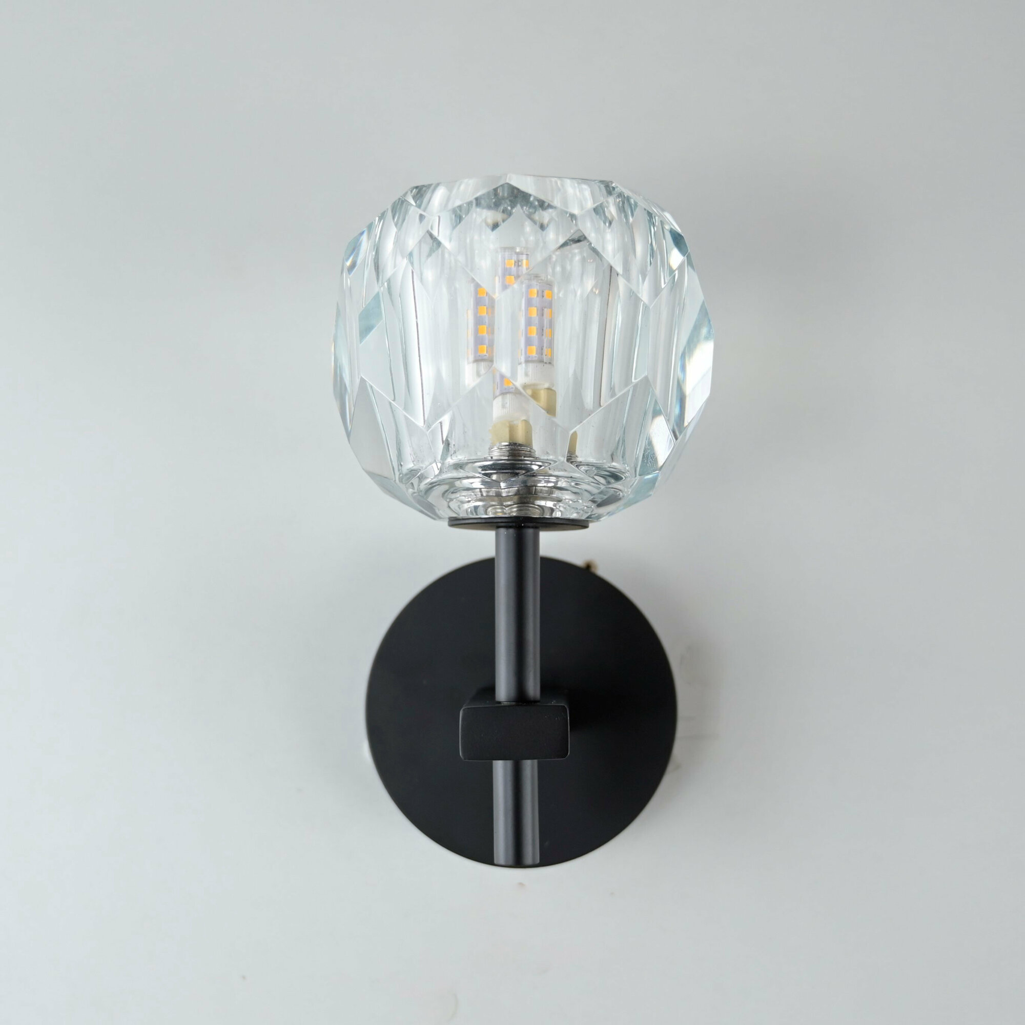 Бра RH Boule de Cristal Single Sconce Black