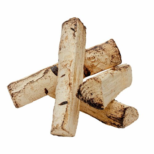 Набор керамических дров Firelight для биокамина - береза колотая 4 шт 13498₽