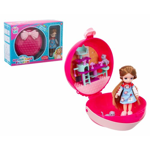 Girls Club Игровой набор Котокафе gear head игровой набор с колесом gh51574