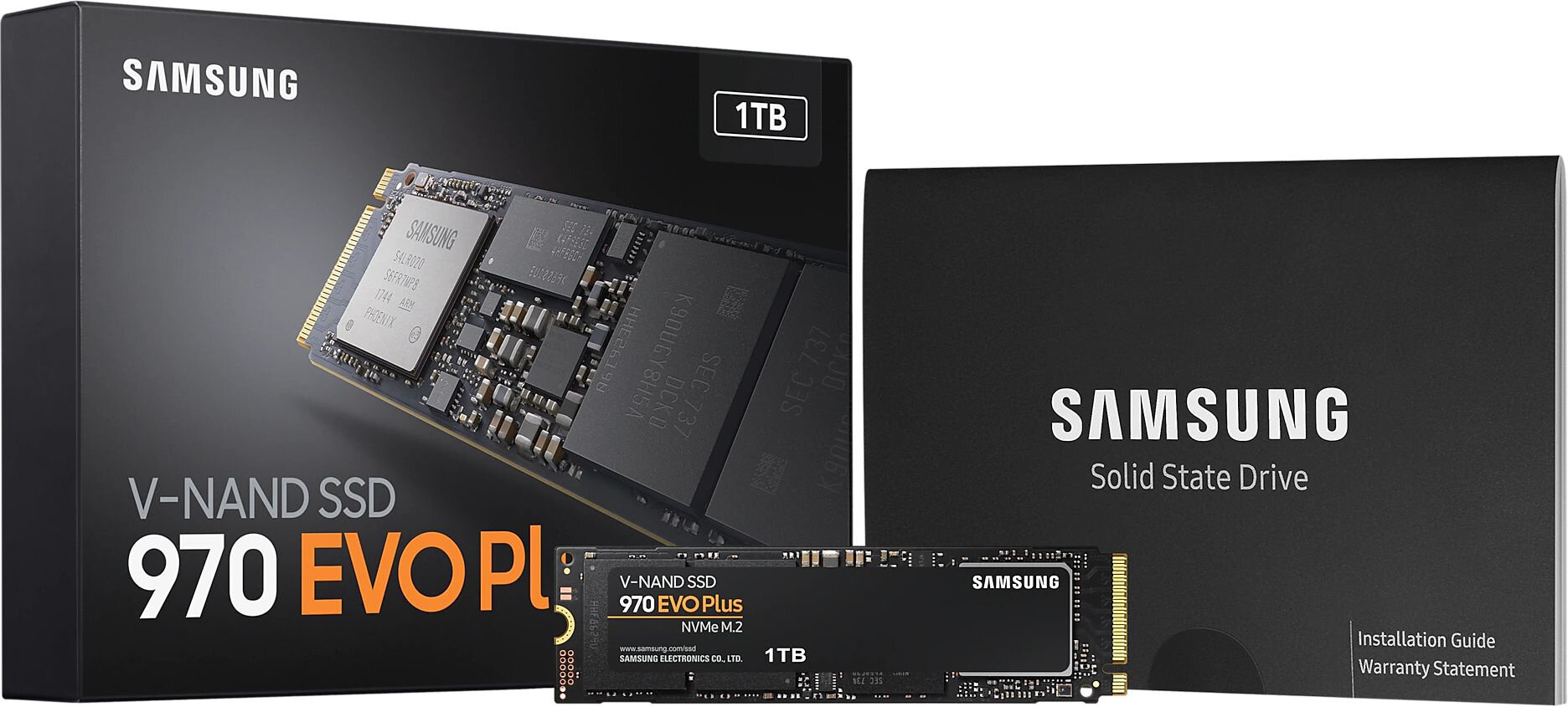 Накопитель SSD M.2 2280 Samsung 970 EVO Plus 1TB PCIe Gen3x4 NVMe 3D NAND TLC 3500/3300MB/s IOPS 600K/550K MTBF 1.5M 600TBW RTL - фото №13