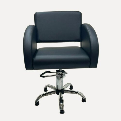 Изображение товара Парикмахерское кресло "Пума", цвет - чёрный, основание - пятилучье