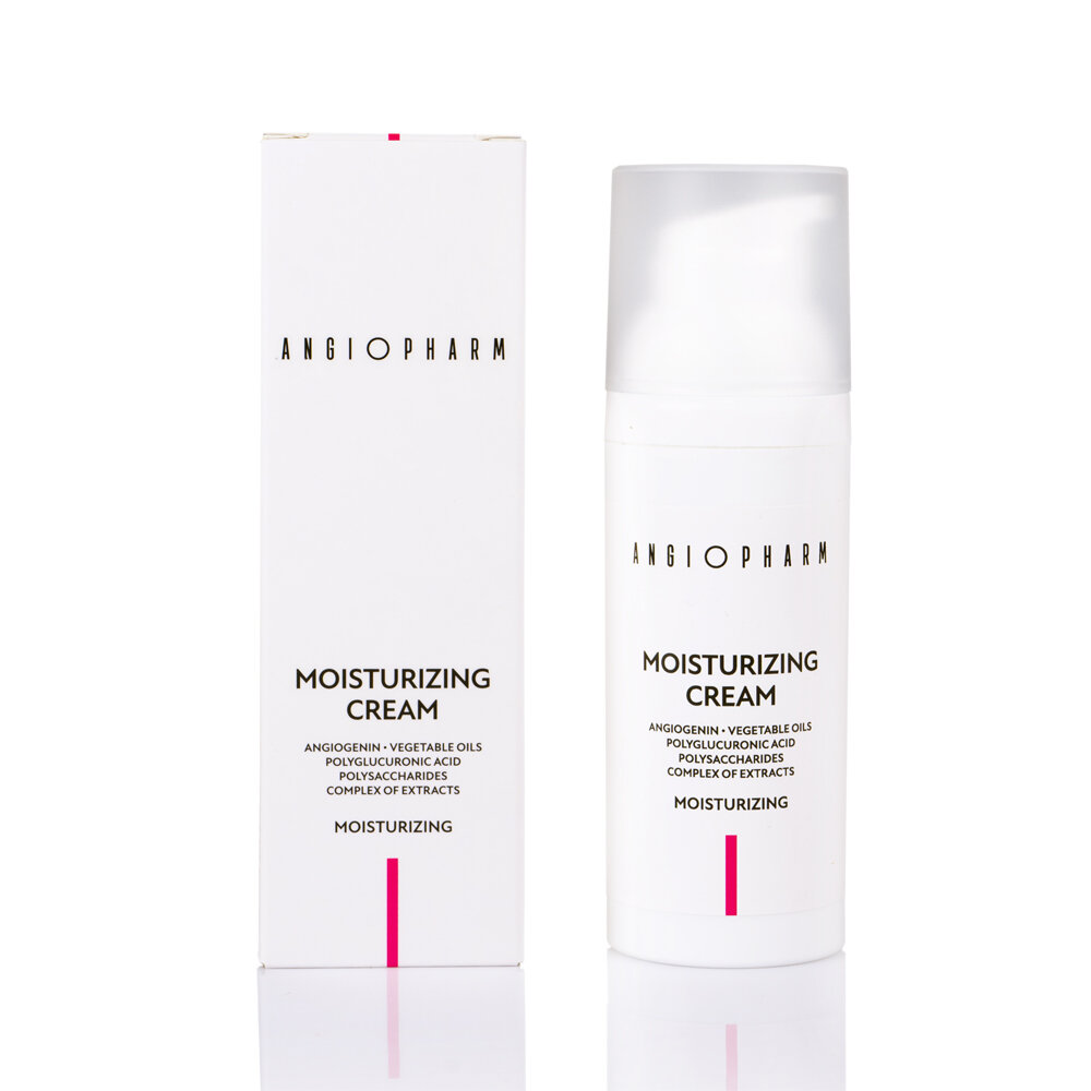 Увлажняющий крем для лица (Moisturizing cream), Ангиофарм (Angiopharm), 50 мл