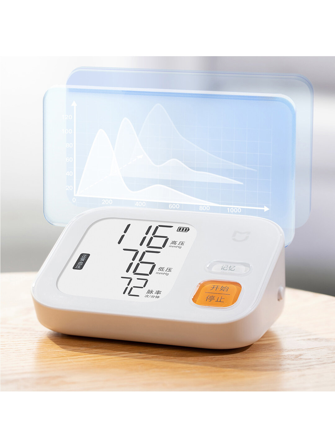 Тонометр Xiaomi Mijia Smart Electronic Blood Pressure Monitor (BPX1) - фото №7