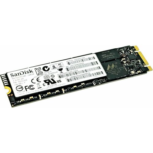 Жесткий диск HP SSD 128GB 2280 SATA X400 S 856447-001 1607700₽