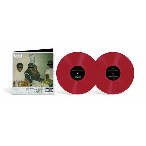 Виниловая пластинка Kendrick Lamar - Good Kid, M.A.A.D City (Limited 10th Anniversary Edition) (Opaque Red Vinyl) (2 LP) kendrick lamar – good kid m a a d city 10th anniversary edition limited opaque apple vinyl