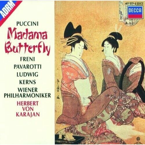 Audio CD Puccini: Madama Butterfly. Mirella Freni, Luciano Pavarotti, Wiener Philharmoniker, Herbert Karajan (3 CD) audio cd donizetti la favorita fiorenza cossotto luciano pavarotti gabriel bacquier 3 cd