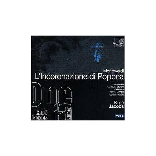 monteverdi incoronazione di poppea l rene jacobs 1 dvd Audio CD Claudio Monteverdi (1567-1643) - L'incoronazione di Poppea (3 CD)