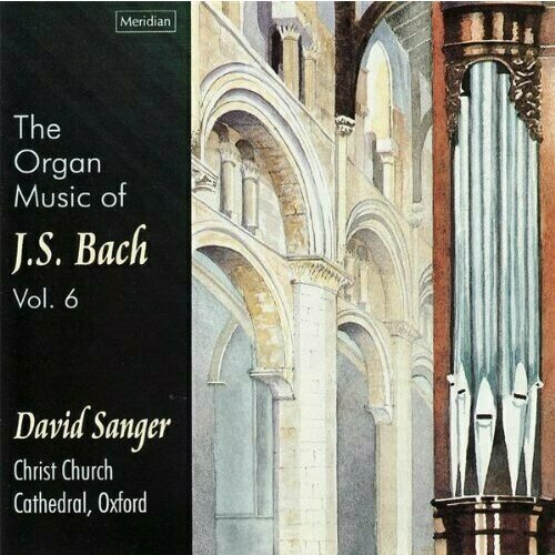 AUDIO CD BACH - Organ Music Vol.6 audio cd bach the organ works simon preston 14 cd