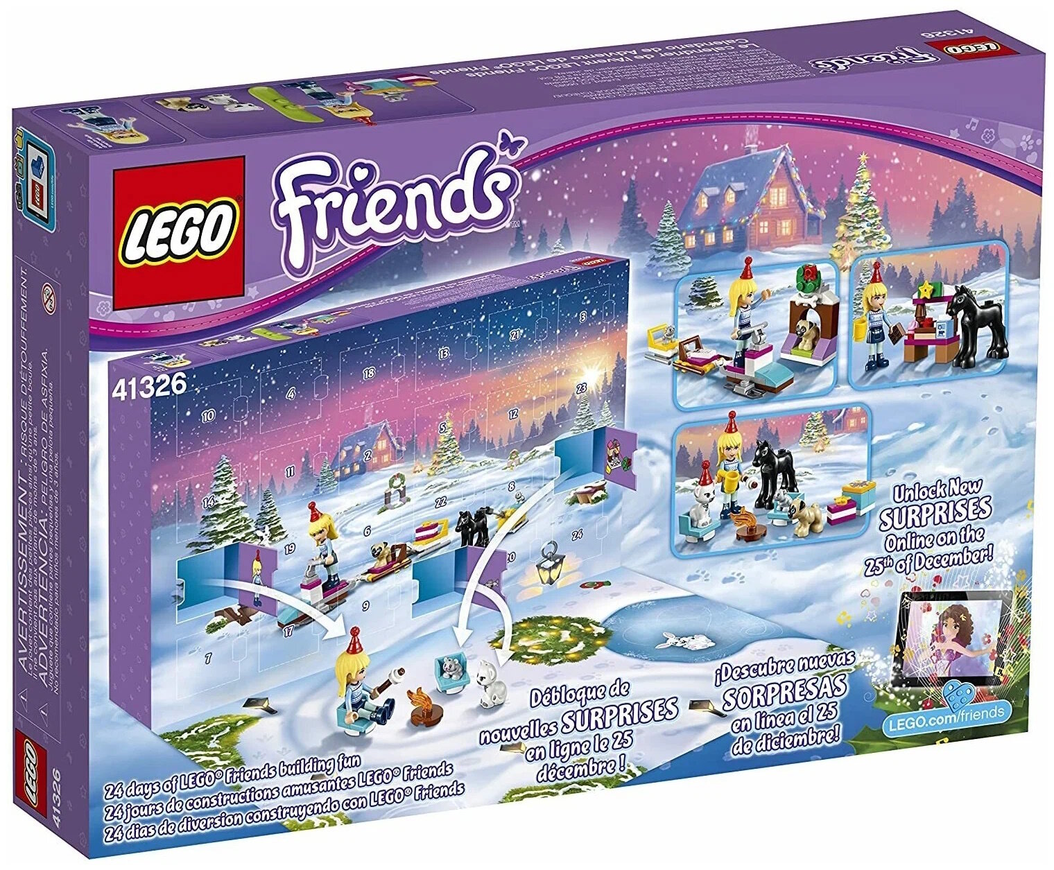 Конструктор LEGO Friends 41326 Рождественский календарь, 217 дет.