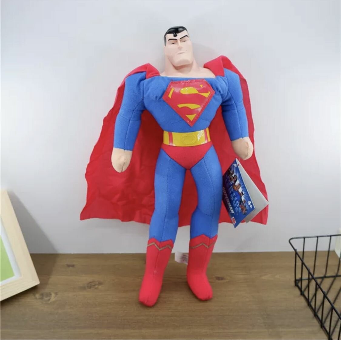 Мягкая игрушка Супергерой Супермен 40 см