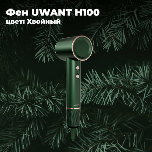 UWANT Фен, модель H100 (зеленый)