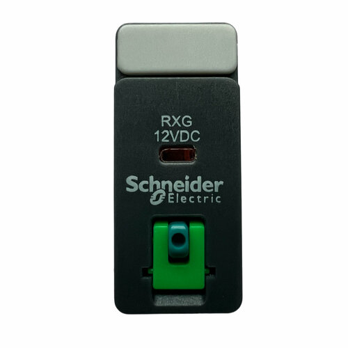 Реле Schneider Electric Zelio Relay RXG11JD с 1 перекидным контактом (1CO) и кнопкой тест с напряжением катушки 110В DC реле livi relay