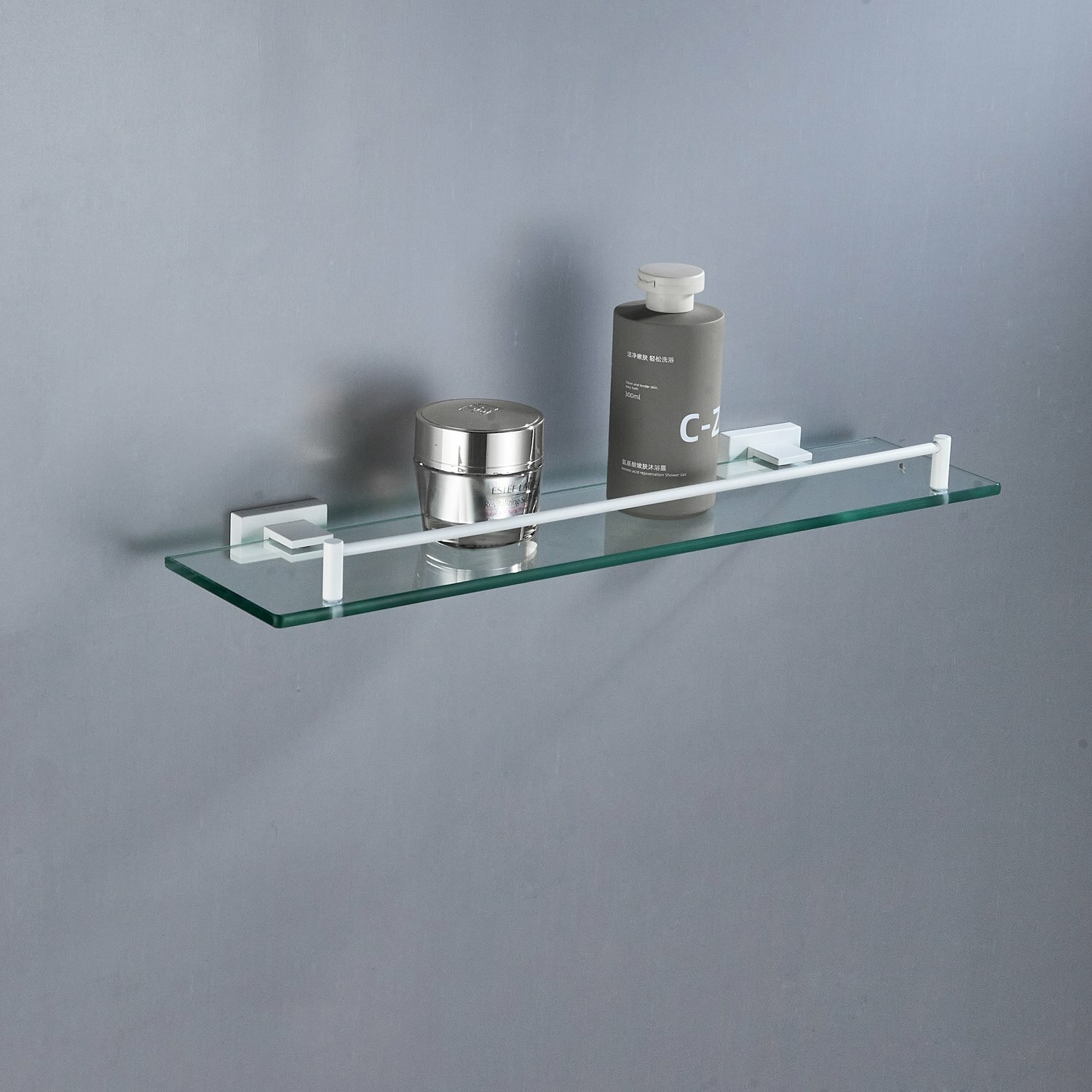 Полка стеклянная Shevanik SG5619C белый