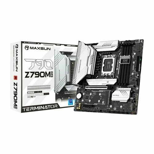 Материнская плата MAXSUN MS-Terminator Z790M D5 1700 4xDDR5 6940709698952 2477900₽