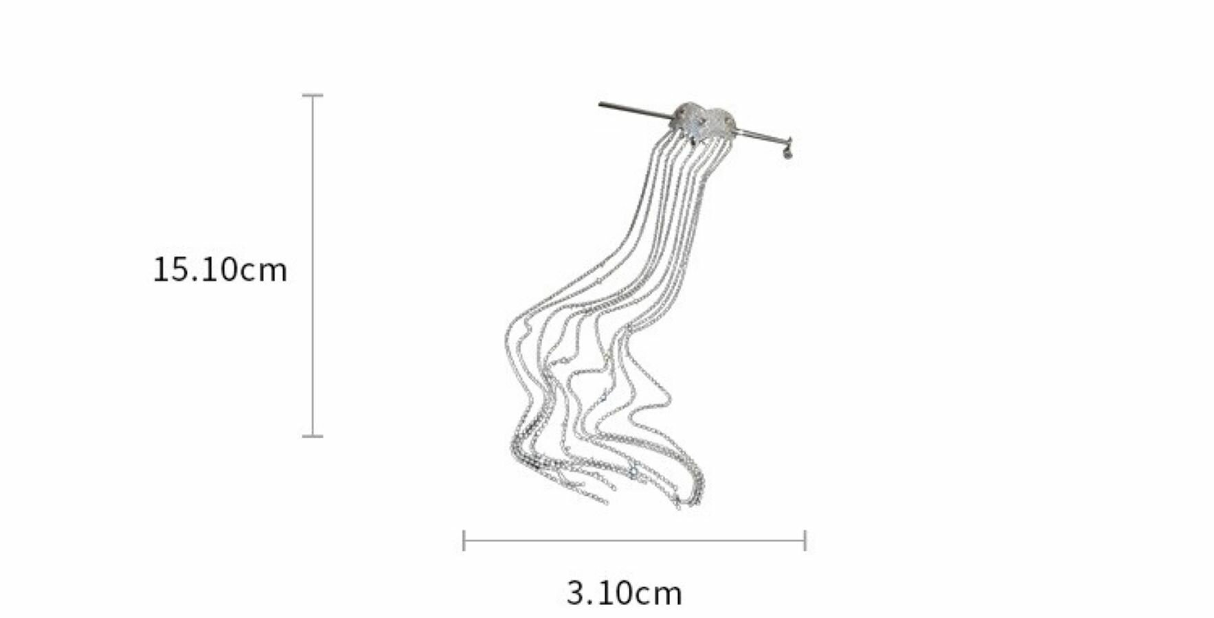 Китайская шпилька-палочка "Сердце" — фото 1