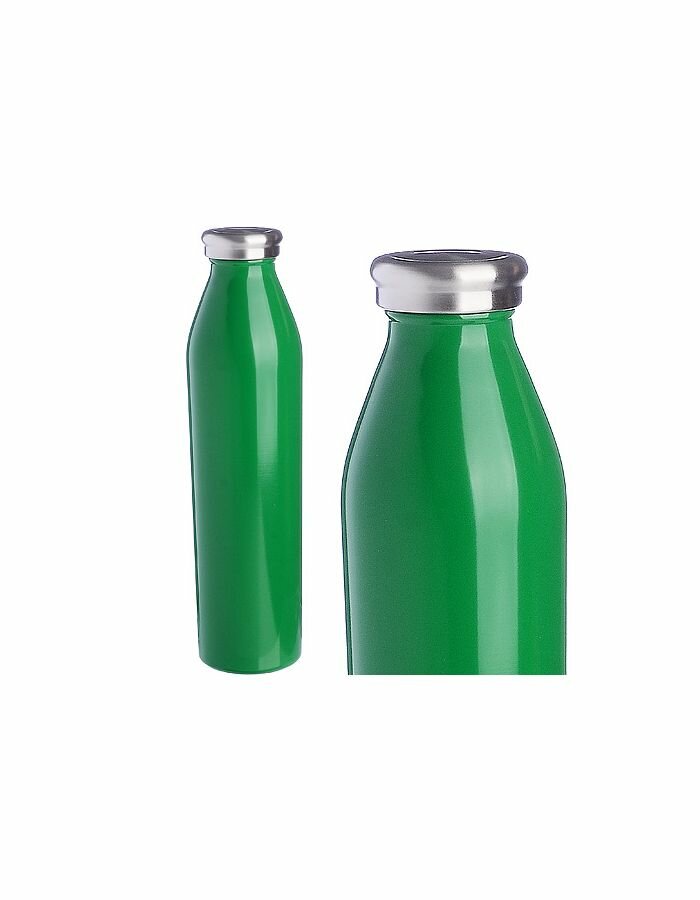 фото Термобутылка 600 мл зеленый (х20)