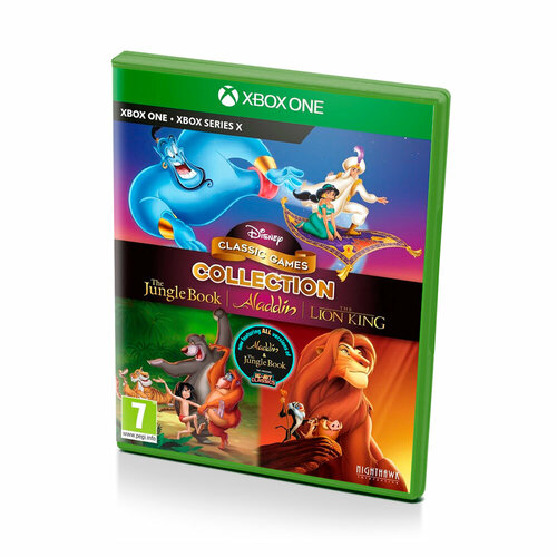 Disney Classic Games Collection (Xbox One/Series) английский язык сборник 7в1 полные версии игр sega 16 bit aladdin bugs banny lion king 2 flintstones bs 7001