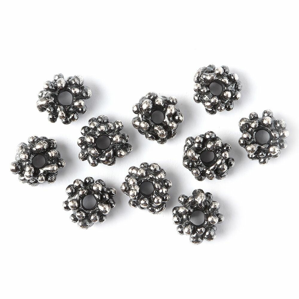 Бусина с0803(10), набор 10 штук, фурнитура для бижутерии Anna Bronze — фото 1