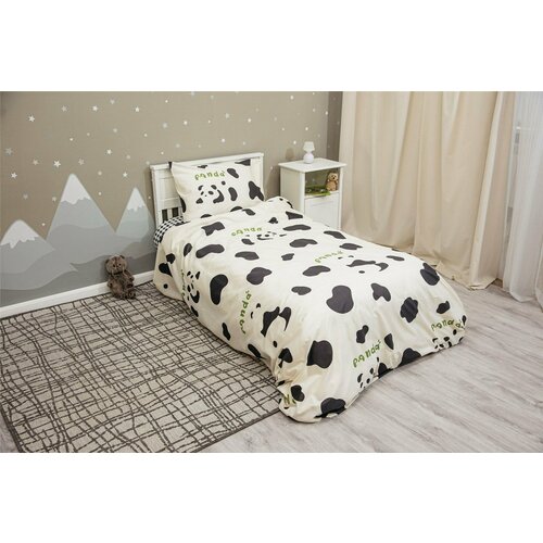 Детское постельное бельё Sweet Dreams Panda для матраса 60x120