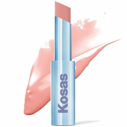 Kosas Бальзам для губ Wet Stick Moisturizing Shiny Sheer Lipstick 3,1 г (Baby rose)