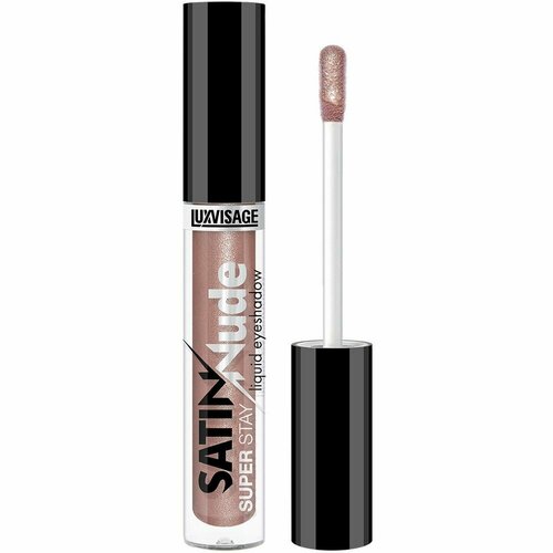 фото Тени для век жидкие luxvisage satin nude super stay (205 taupe)