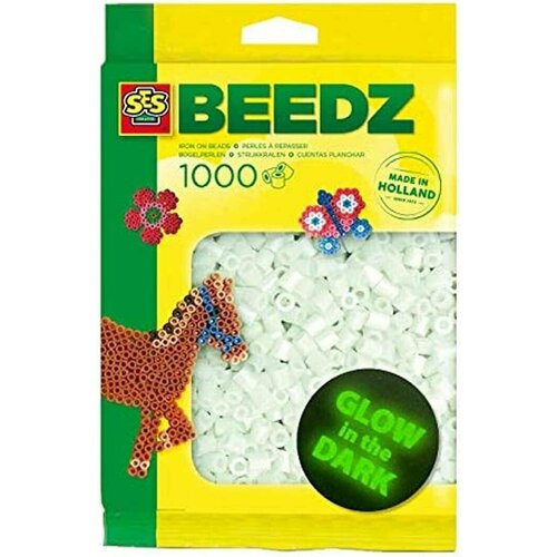 SES Creative Beedz бусины для термомозаики, 1000 шт для детей старше 5 лет