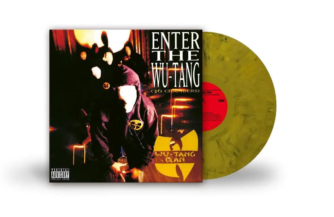 WU-TANG CLAN - ENTER THE WU-TANG (LP 36 chambers) (gold marbled) виниловая пластинка