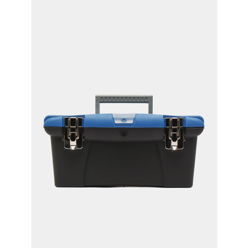 Ящик для инструментов с металлическим замком Цвет Синий Размеры 41 х 23 х 19 см 2299₽