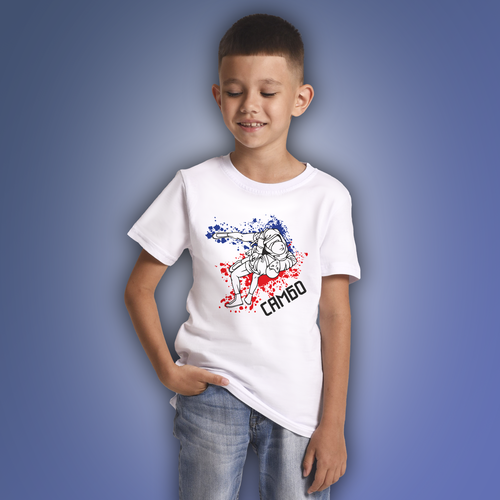 фото Футболка aika, размер 164, белый