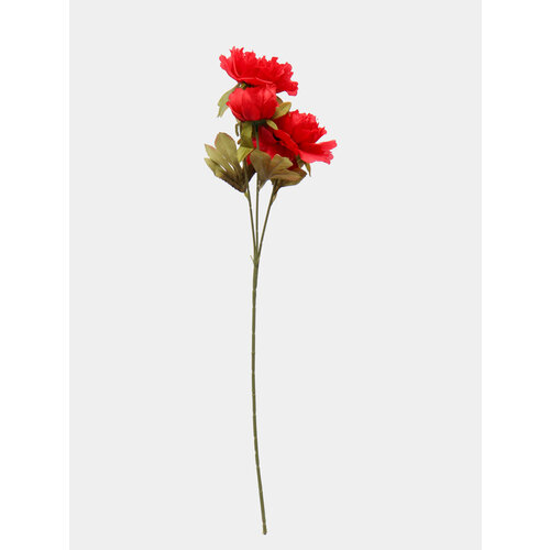 Цветы искусственные пион Цвет Красный