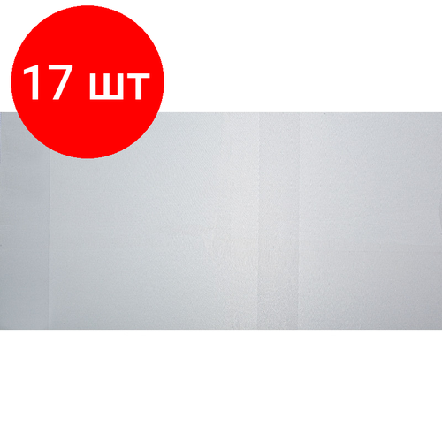 Комплект 17 штук, Обложка для уч. универсальная А5 227x435, ПВХ 110 мкм