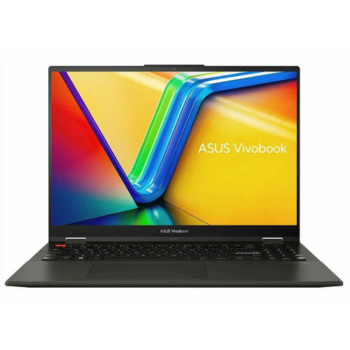 Ноутбук ASUS Vivobook S 16 Flip TP3604VA-MC102, 16" (1920x1200) IPS сенсорный/Intel Core i3-1315U/8ГБ DDR4/512ГБ SSD/UHD Graphics/Без ОС, черный (90NB1051-M003M0)