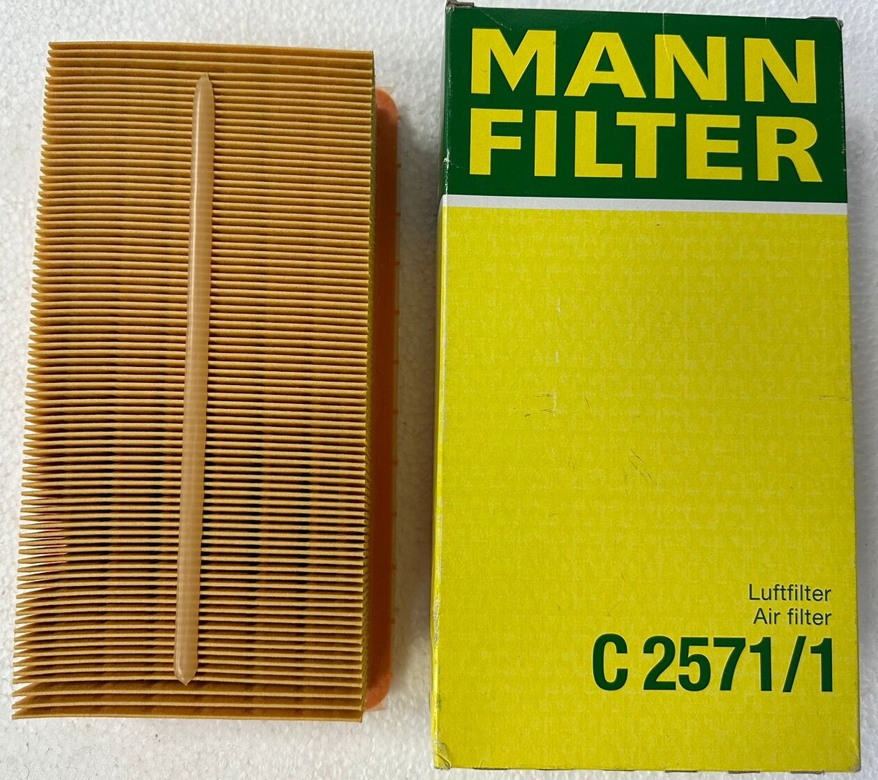 Фильтр воздушный MANN-FILTER C 2571/1