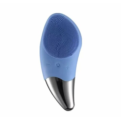 Массажная щетка для умывания Вибромассажер для тела силиконовая щетка для очищения Фиолетовый 64100₽