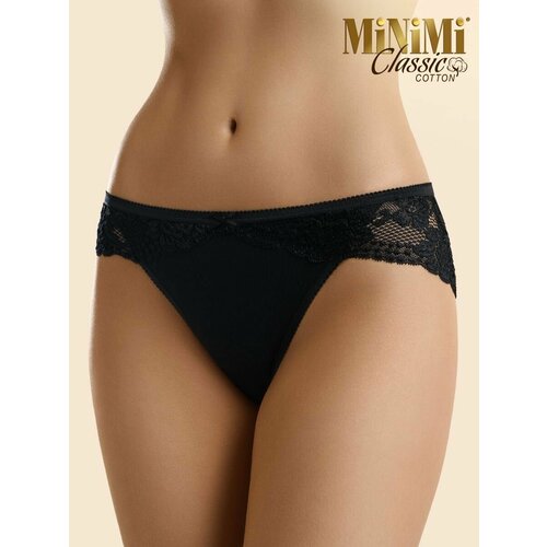 фото Трусы minimi, 3 шт., размер 48 (l), черный