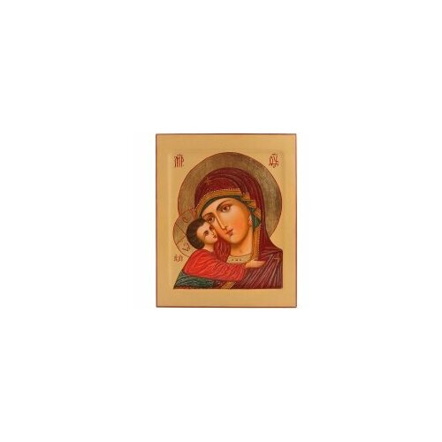 Икона живописная 17х21 БМ Владимирская оплечная #160547 икона живописная бм владимирская 30х35 111960