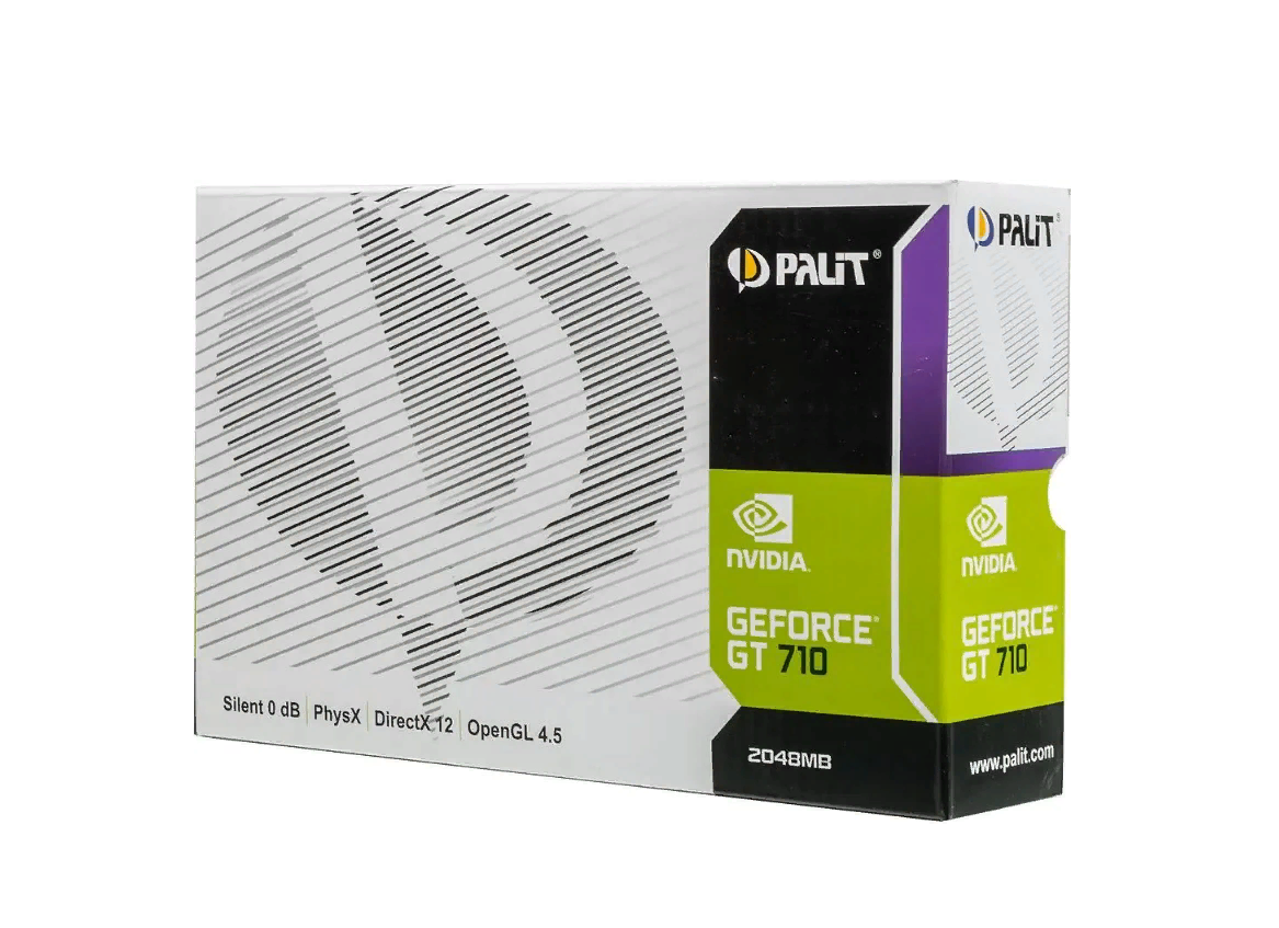 Видеокарта Palit NVIDIA GeForce GT 710 PA-GT710-2GD3H 2ГБ DDR3