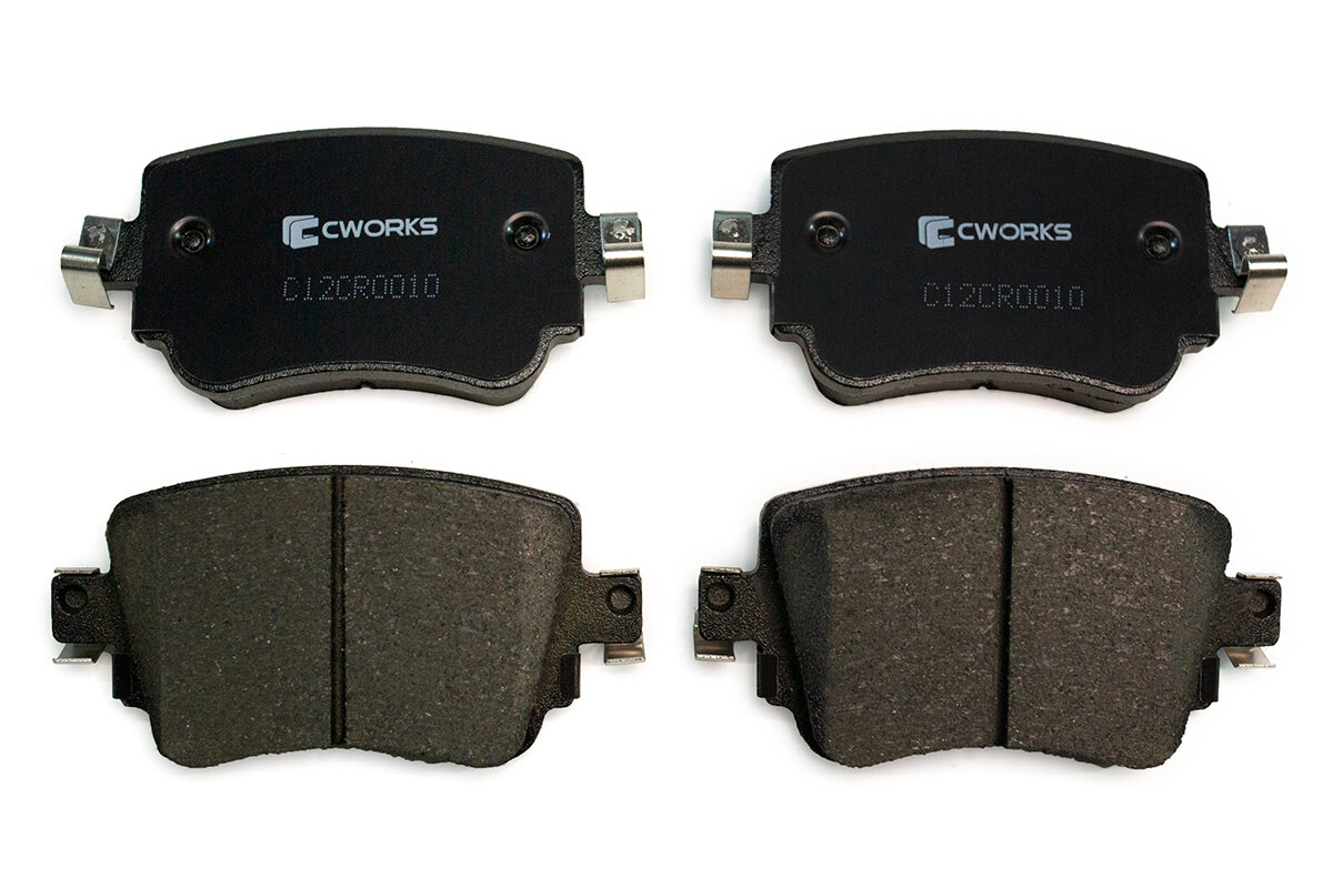Тормозные колодки задние зад CWORKS C12CR0010