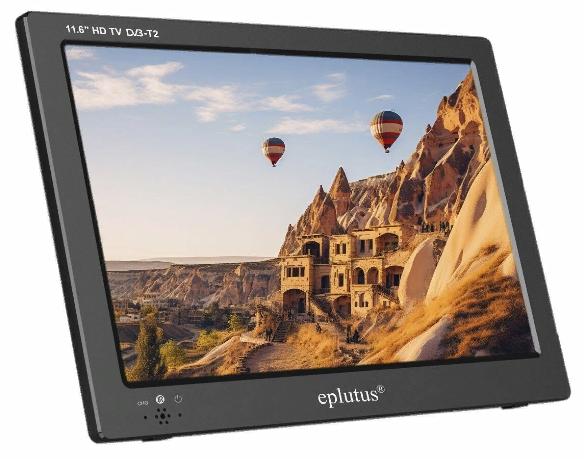 Телевизор с цифровым тюнером DVB-T2 11.6" Eplutus EP-116Т — фото 3