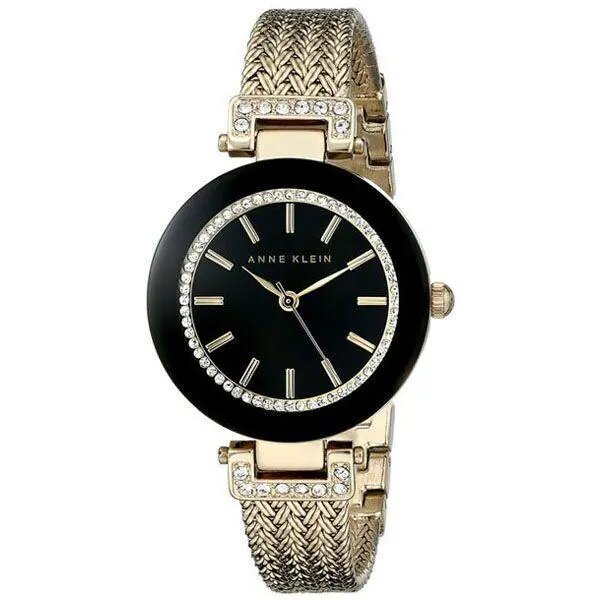 Часы наручные женские Anne Klein 1906BKGB, Кварцевые, 36 мм