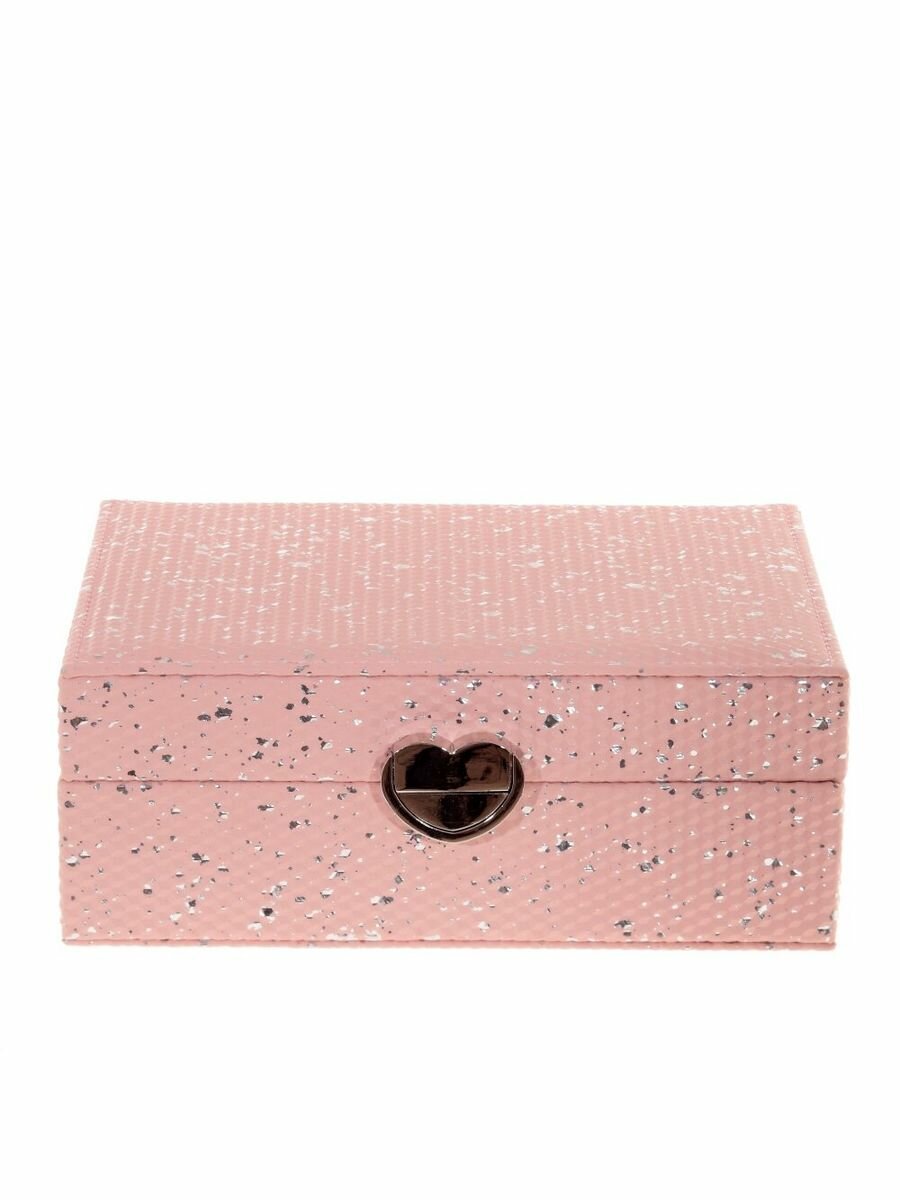 Шкатулка для украшений Casaentera CE02-768571 розовый 200х160х80h
