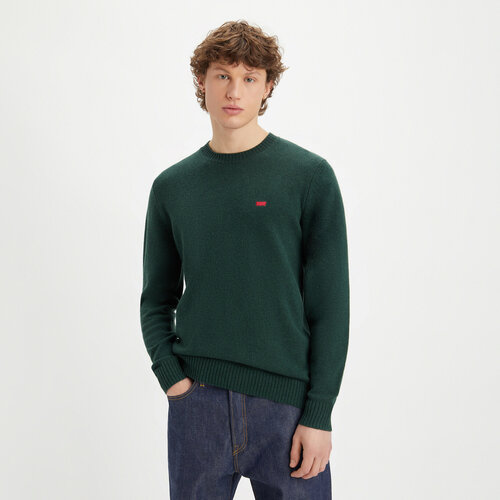 Свитер Levis ORIGINAL HM SWEATER, размер L, зеленый